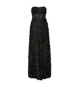 Manning Cartell Supreme Extreme Strapless Gown Black Size AU 4 for rent on The Volte - image 6