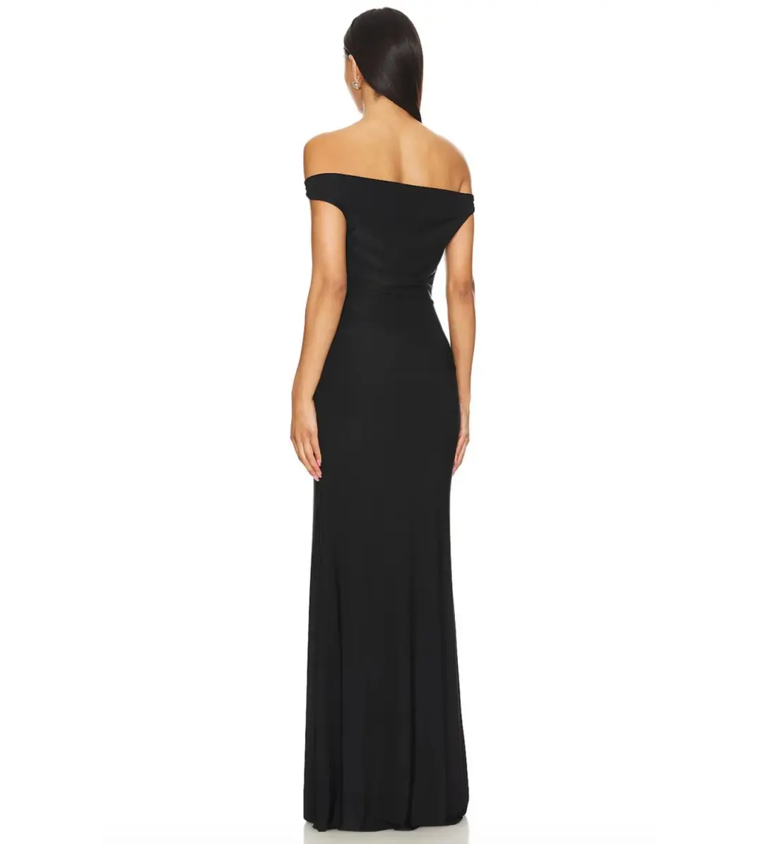 Natalie Rolt Bettina Gown Black Size 0/AU 6 for rent on The Volte - main image
