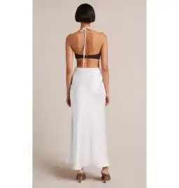 Bec and Bridge Nadia Cut Out Midi Dress White Size 8 for rent on The Volte - image 3