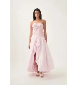 Aje Splendour Flower Gown in Pink Size AU 10