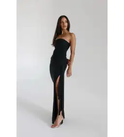 Natalie Rolt Black Miranda Gown Size 6/XS for rent on The Volte - image 1