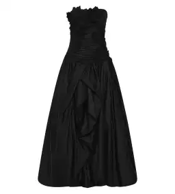 Aje Black Splendour Flower Gown in Black Size AU 4 for rent on The Volte - image 3