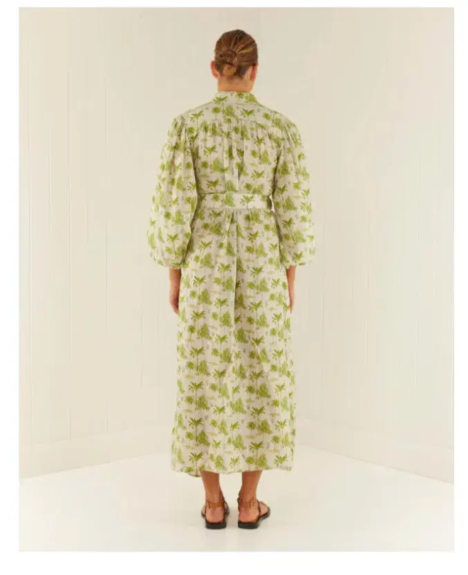 Palm Noosa Noddy Dress in Palm Print Size 10 for rent on The Volte - main image