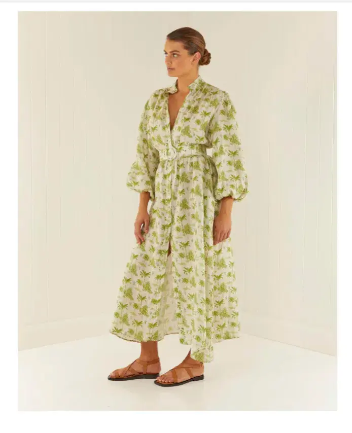Palm Noosa Noddy Dress in Palm Print Size 10 for rent on The Volte - main image