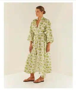 Palm Noosa Noddy Dress in Palm Print Size 10 for rent on The Volte - image 1