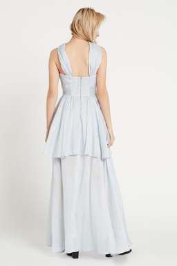 Aje Fraser Maxi Dress Blue Size 8 for rent on The Volte - image 2