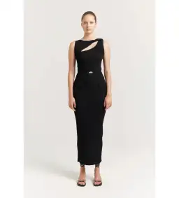 Henne Romee Knit Skirt and Top Set in Black Size AU 12