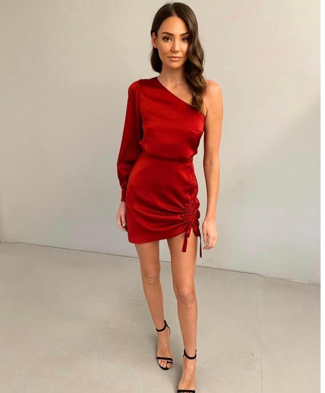 KOOKAI Vangeline Dress Boysenberry Size 8 for rent on The Volte - main image