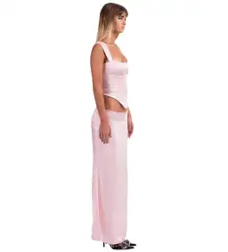 I am Delilah Valerie Corset and Maxi Skirt Set Petal Size S/AU 8 for rent on The Volte - image 2