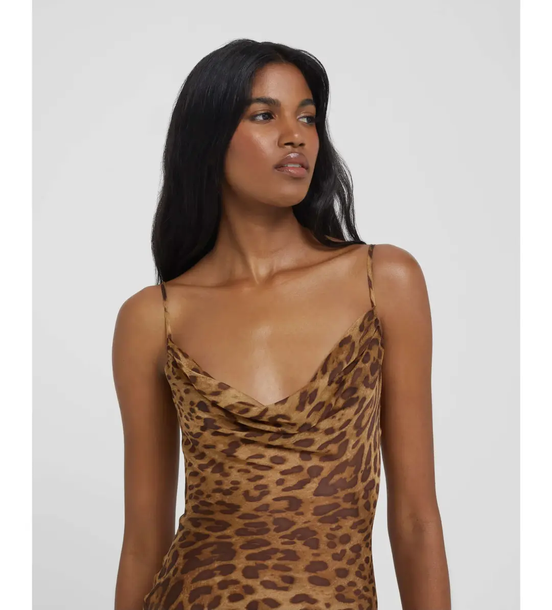 Rat And Boa Valentina Maxi Dress in Leopard Print Size XS/AU 6 for rent on The Volte - main image