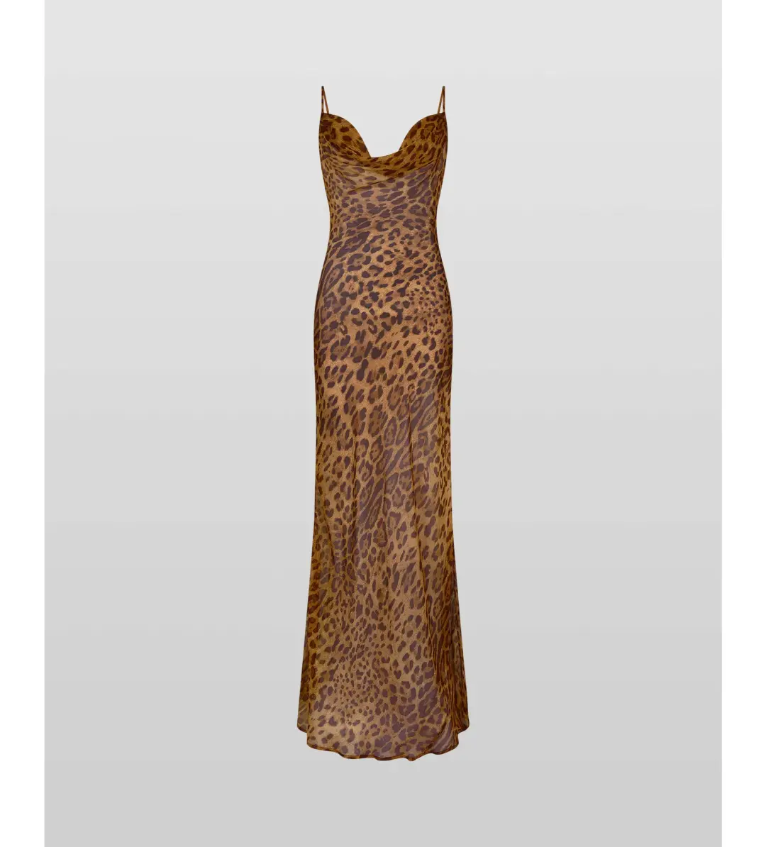 Rat And Boa Valentina Maxi Dress in Leopard Print Size XS/AU 6 for rent on The Volte - main image