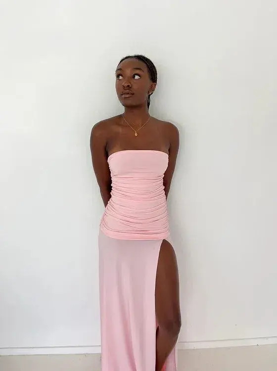 Mode Mila Remi Dress in Ribbon Pink Size XS / AU 6 for rent on The Volte - main image