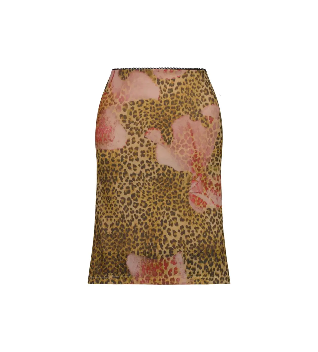 With Harper Lu Camisole and Midi Skirt Mesh Leopard Set Size S/AU 8 for rent on The Volte - main image