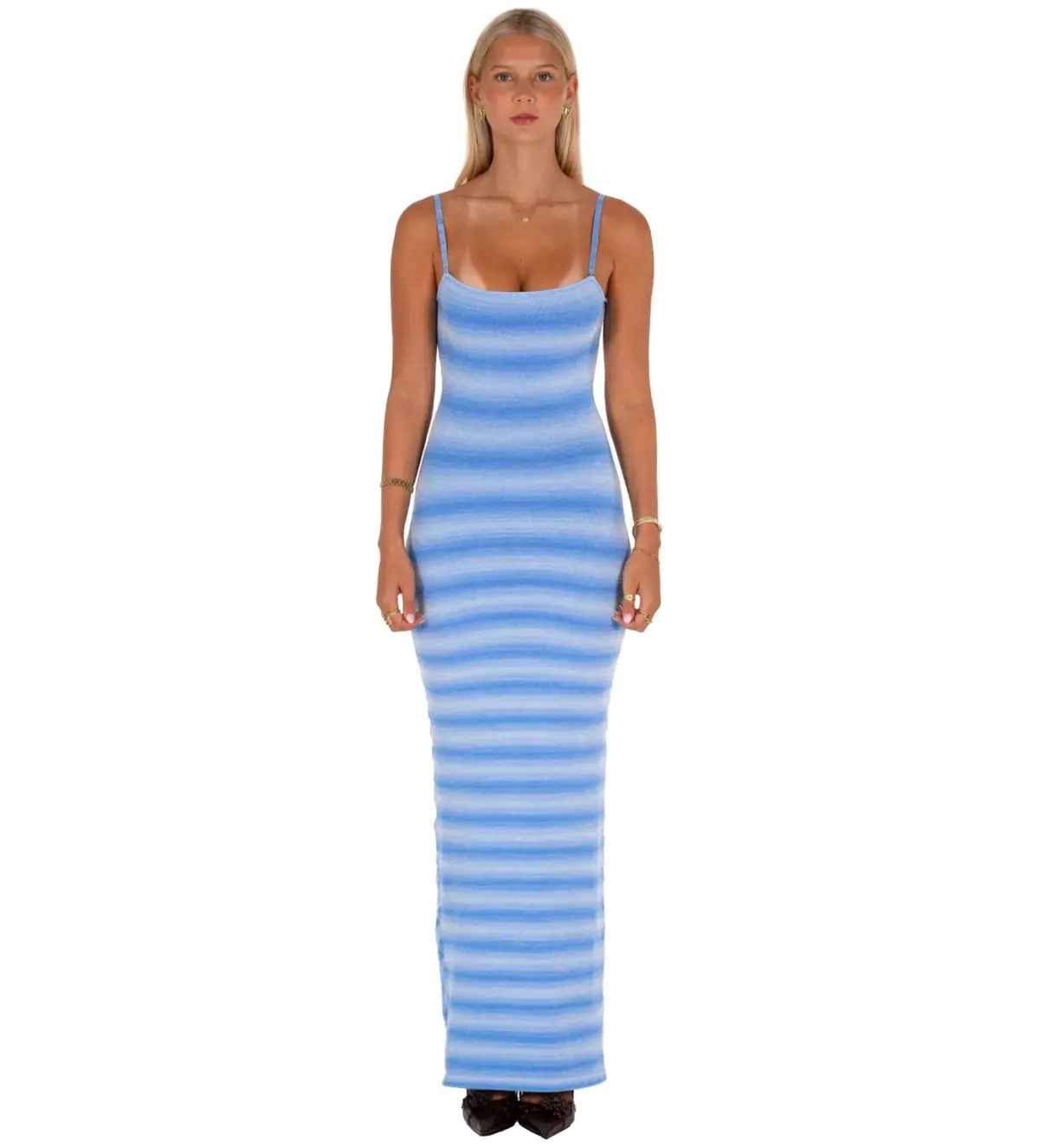 I am Delilah Elsa Maxi Dress Cerulean Size S/AU 8 - Image 1