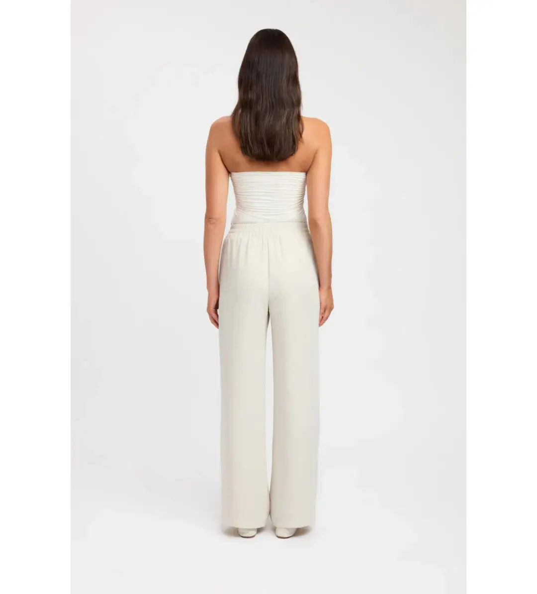 Kookai Tayla Trim Top Coconut Milk Size AU 8 for rent on The Volte - main image