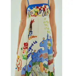 Alemais Nadia Sundress Print Size AU 10 for rent on The Volte - image 2