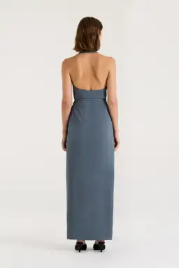 Henne Vida Slate Dress Maxi Size AU 6 for rent on The Volte - image 4