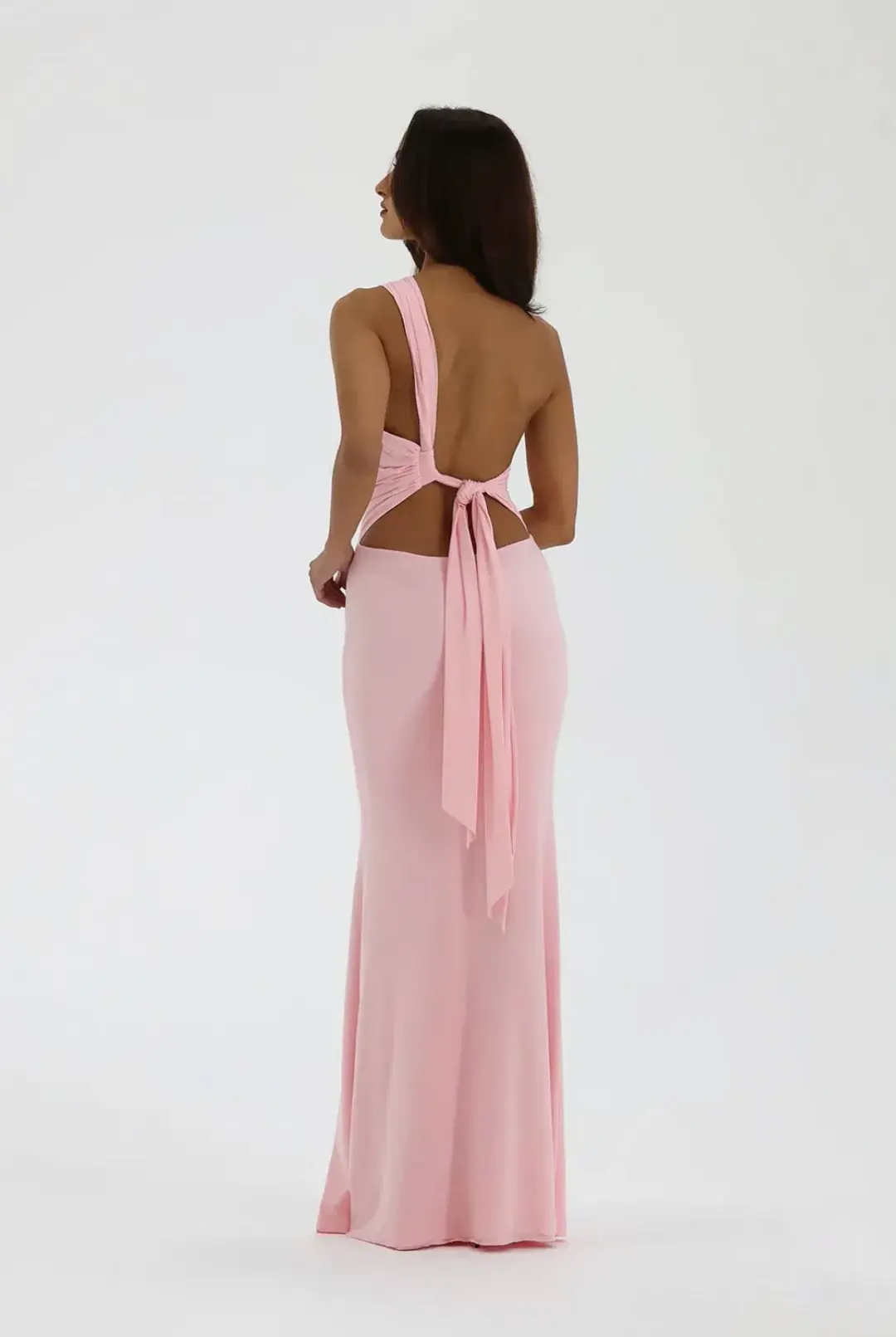 Natalie Rolt Blossom Pink Fabienne Gown Size AU 6 for rent on The Volte - main image