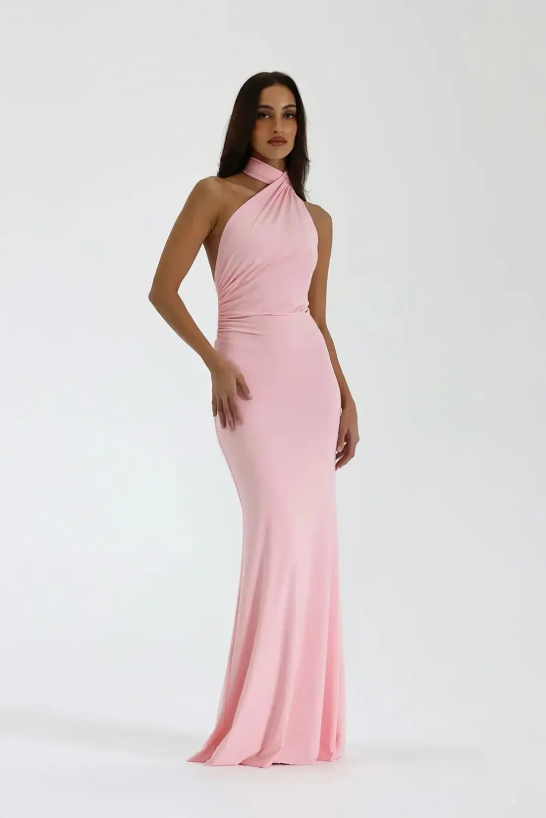 Natalie Rolt Blossom Pink Fabienne Gown Size AU 6 for rent on The Volte - main image