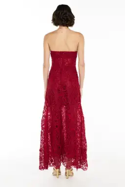 Manning Cartell Tea Ceremony Maxi Dress Ruby Red Size 6 for rent on The Volte - image 2