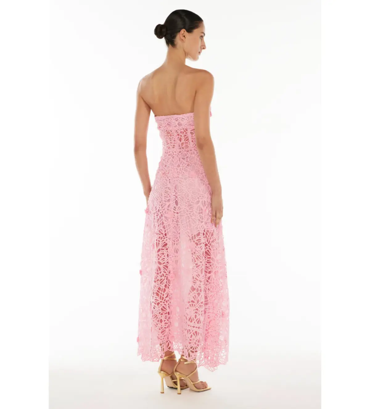 Manning Cartell Tea Ceremony Maxi Dress Pink Size 6 - Image 2
