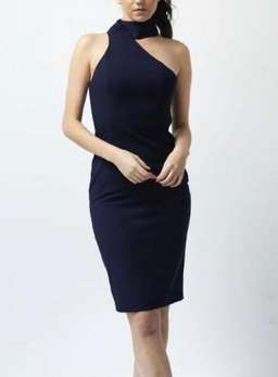 Elle Zeitoune Harper Dress Navy Size 6 for rent on The Volte - image 1