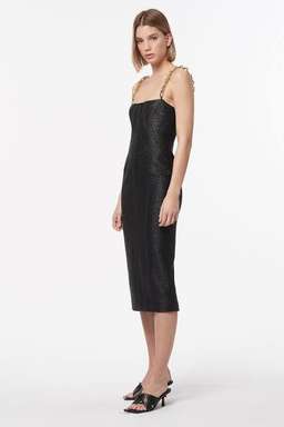 Manning Cartell Neo Midi Dress Black Size 8 for rent on The Volte - image 2