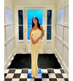 Natalie Rolt Mikayla Gown Lemon Size 0/AU 6 for rent on The Volte - image 1