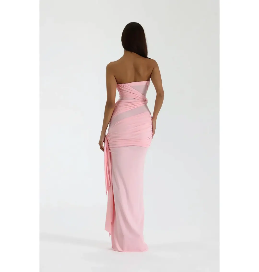 Natalie Rolt Miranda Gown Pink Size 0 / AU 6 for rent on The Volte - main image