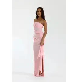 Natalie Rolt Miranda Gown Pink Size 0 / AU 6 for rent on The Volte - image 2