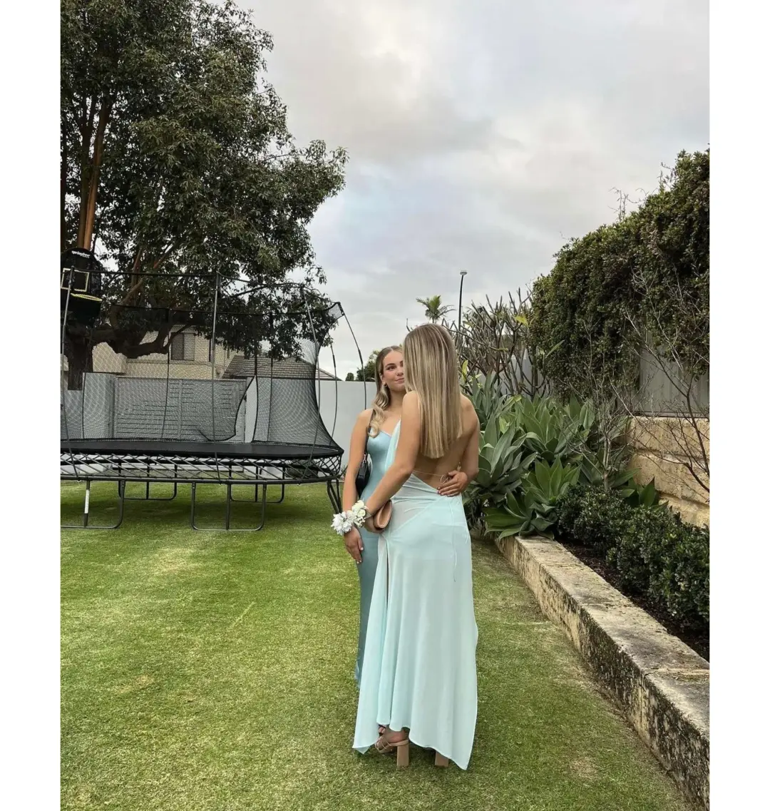 Natalie Rolt Anastasia Maxi Dress Blue Size 1 / AU 8 for rent on The Volte - main image