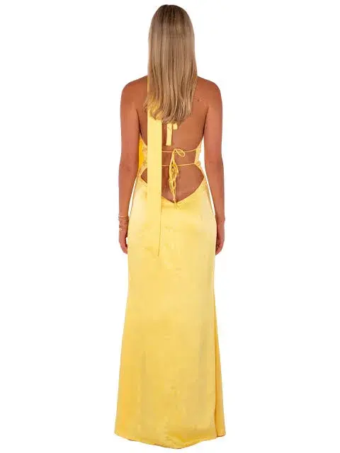 I Am Delilah Margot Yellow Maxi Size 10 for rent on The Volte - main image