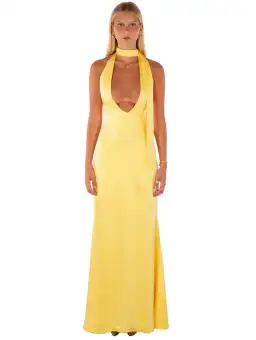 I Am Delilah Margot Yellow Maxi Size 10 for rent on The Volte - image 1
