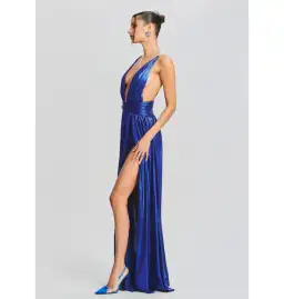 Retrofête Kelsey Dress Cobalt Size S / AU 8 for rent on The Volte - image 3