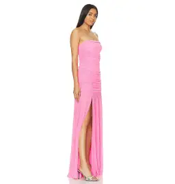 Retrofete Adele Maxi Dress Pink Size 6/XS for rent on The Volte - image 2