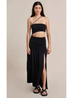 Bec & Bridge Modern Romance Maxi Dress Black Size 8