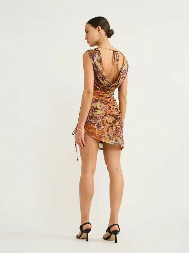 Hansen & Gretal Octavia Mini Dress Floral Size 6 for rent on The Volte - main image