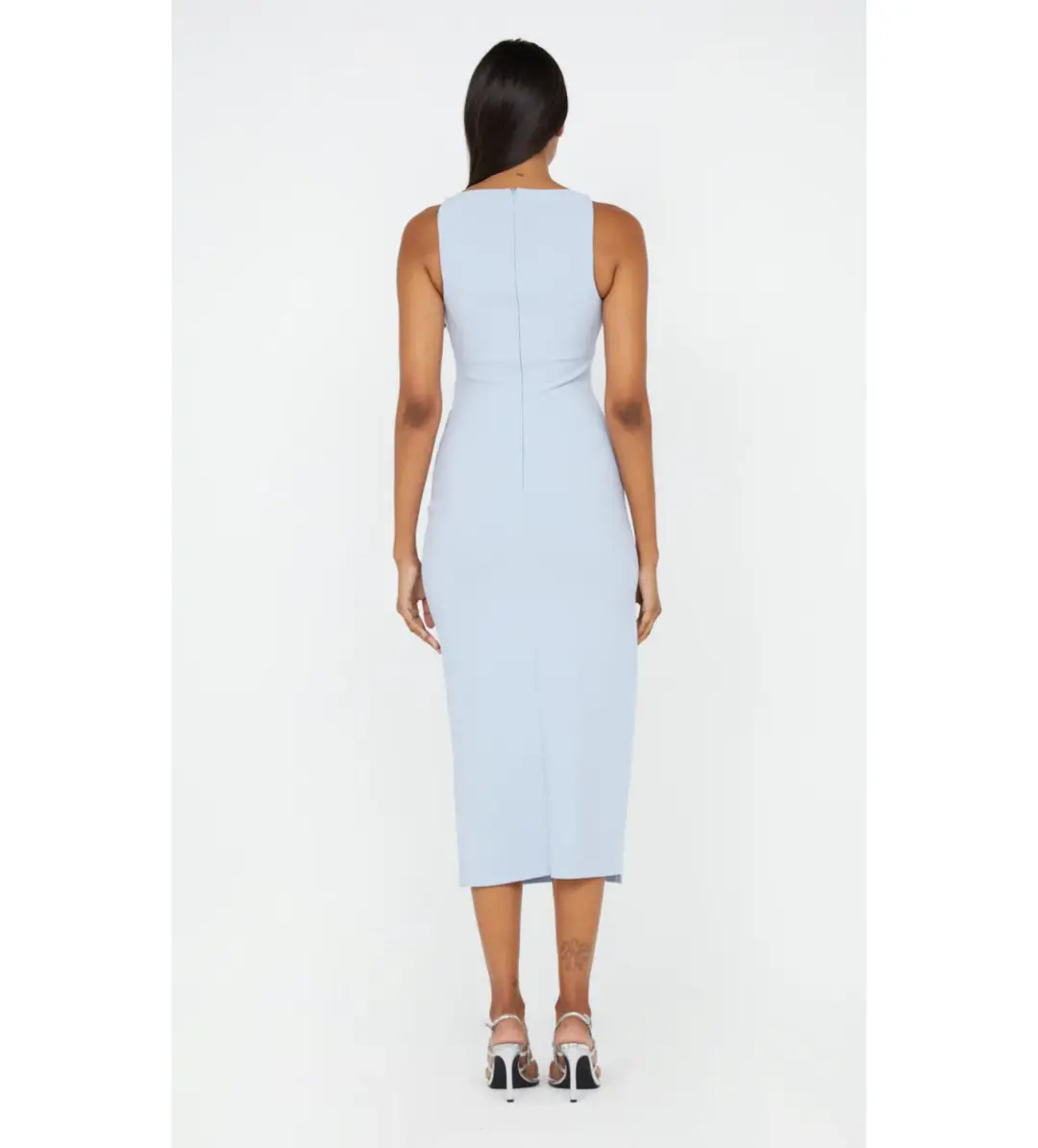 Bec & Bridge Be Mine Dress Dusty Blue Size 10 for rent on The Volte - main image