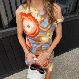 Sir The Label Avery Twist Mini Dress Size 0 / AU 6 for rent on The Volte - image 2