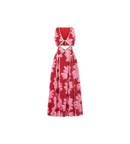 Sabo Calandra Dress Daisy Red Size 10 for rent on The Volte - image 2