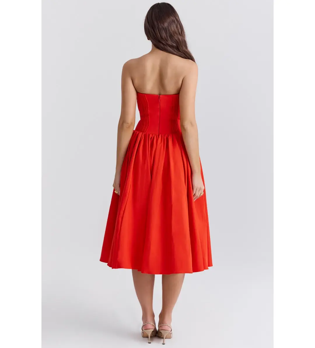 House of CB Elizabeth Dress Red Size M/AU 10-12 for rent on The Volte - main image