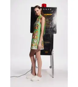 Alemais Pinball Print Mini Dress Multi Size AU 10 for rent on The Volte - image 3