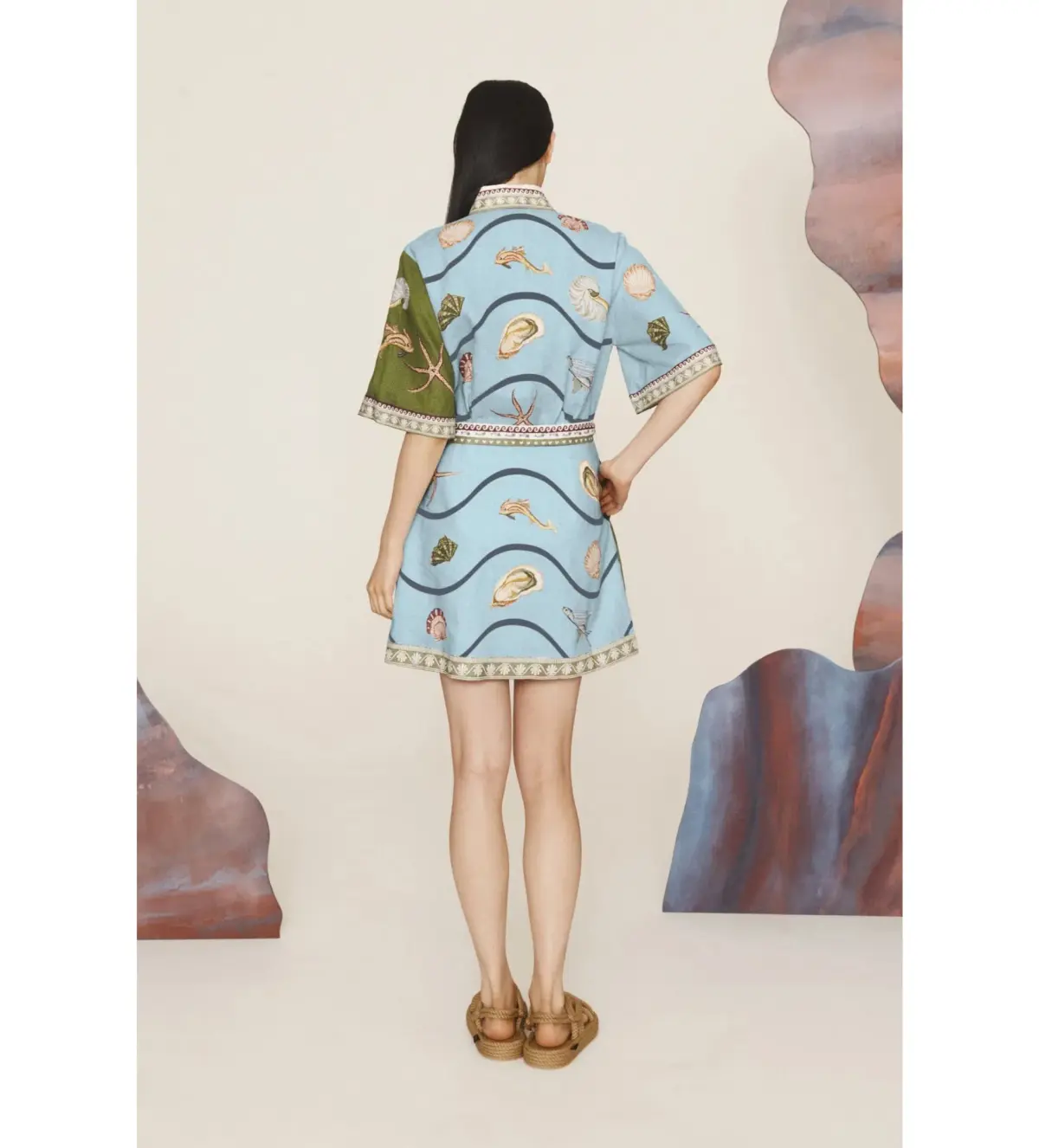 Alemais Bath House Mini Dress Size AU 8 - Image 2