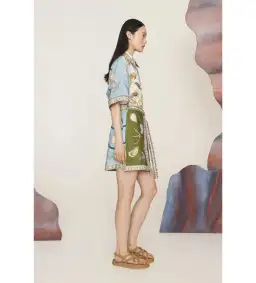 Alemais Bath House Mini Dress Size AU 8 for rent on The Volte - image 3