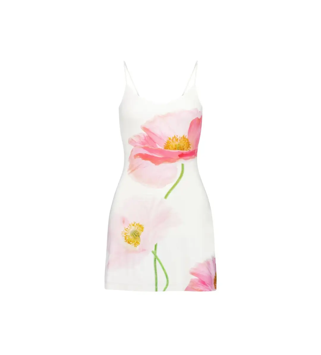 With Harper Lu Low Back Mini Dress Citrus Poppy Size S / Sise AU 8 for rent on The Volte - main image