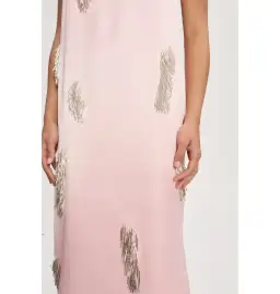 Alemais Cindy Embellished Slip Dress Pink Size AU 6 for rent on The Volte - image 3