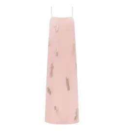 Alemais Cindy Embellished Slip Dress Pink Size AU 6 for rent on The Volte - image 4