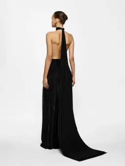 Effie Kats Verity Gown Black Size AU 8 for rent on The Volte - image 2