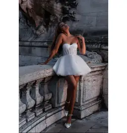 Rosie Etienne Emmelie Dress White Size XS / AU 6