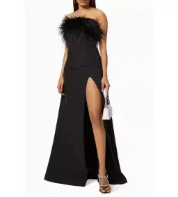 Rachel Gilbert Linc Gown Black Size 2/AU 10 for rent on The Volte - image 2